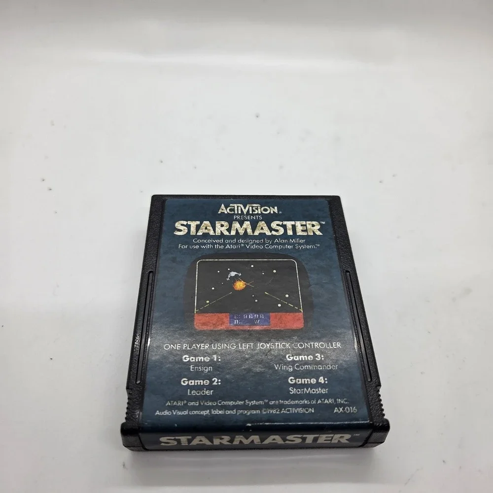 Starmaster Atari 2600 Activision Video Game Cartridge 1982 Authentic Tested